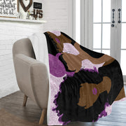Wrapped in Purple Blanket